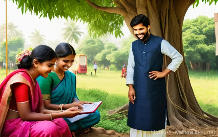 사회복지와 빅데이터 - **Prompt 1: Community Learning in a Digital Age**
    "A vibrant and heartwarming scene set in a sun...