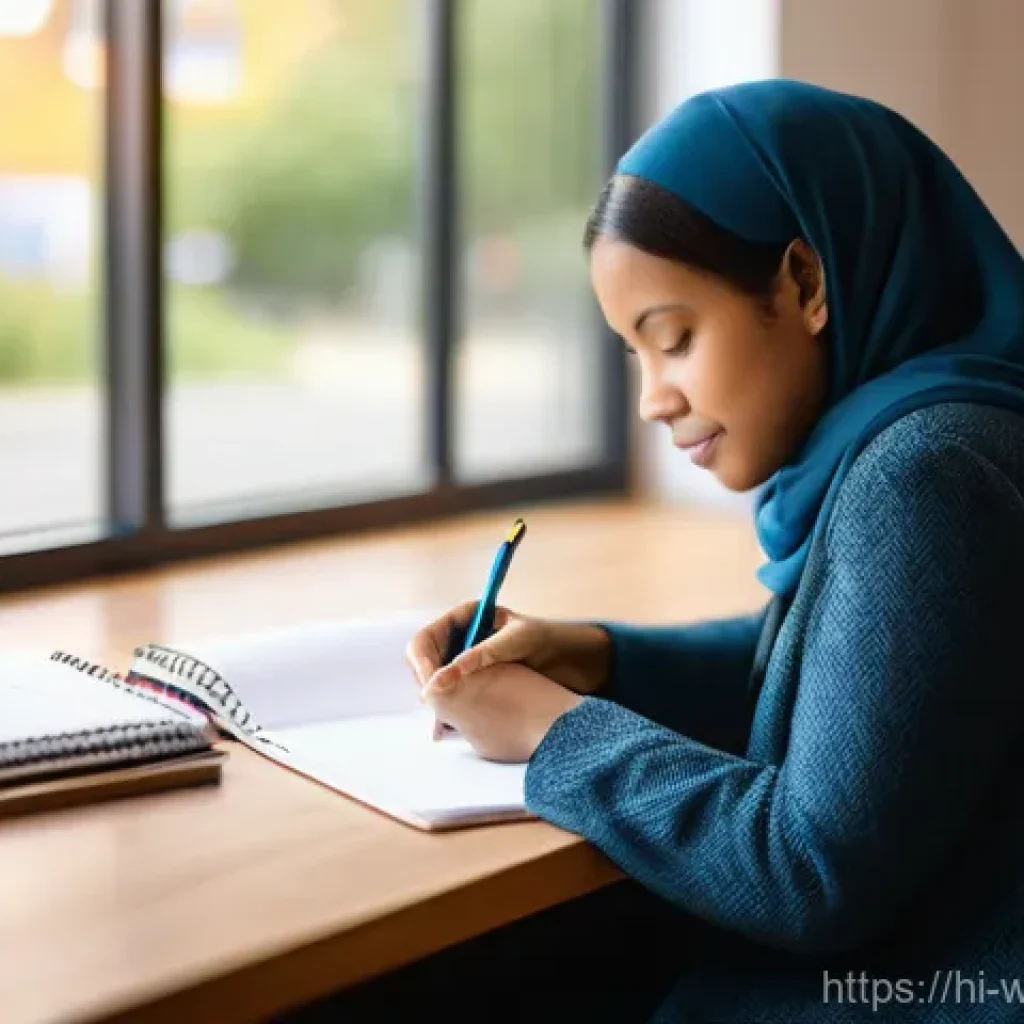 사회복지 면접 준비 - **Prompt: "A compassionate and determined young social worker, early 30s, with a warm, thoughtful ex...