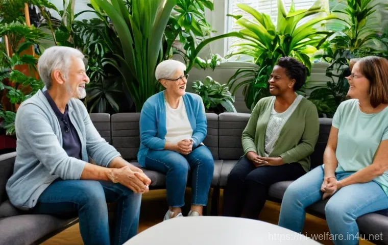 재활복지 - **Prompt:** A dynamic scene in a cutting-edge rehabilitation center, featuring a young adult, approx...